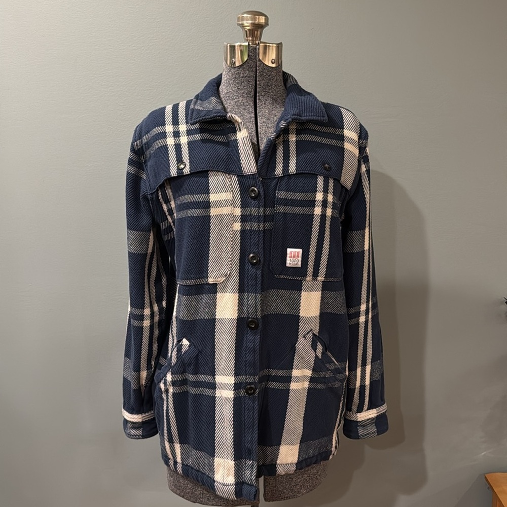 Topo Plaid Shirt Jacket - Picture 6 of 13
